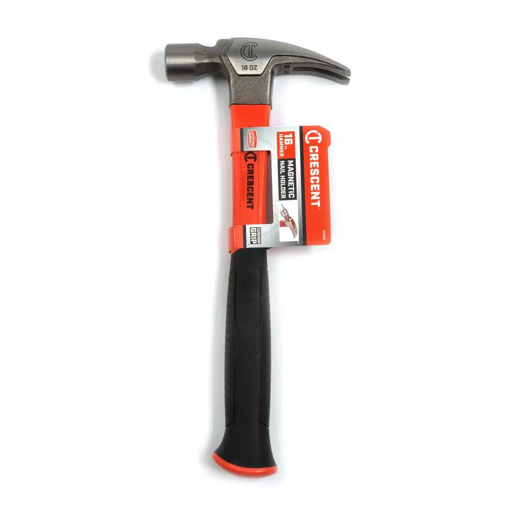 Crescent 16 oz. Fiberglass Rip Claw Hammer with Polished Forged Steel Head