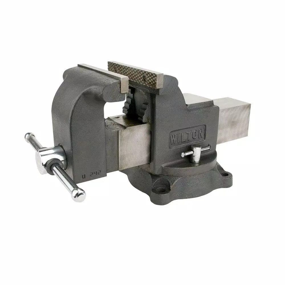 Wilton WS6 6 in. Shop Vise with 3.5 in. Throat Depth and Swivel Base