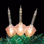 Unbranded Warm White Incandescent Bubble Light Sets, 9 ft. Green Wire (Set of 2) thumbnail 1