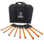 Klein Tools 9-Piece Insulated Nut Driver Set with Cushion Grip Handles and Nylon Case thumbnail 2