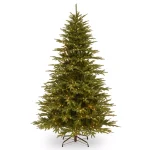 National Tree Company 7.5 ft. Monterey Fir Artificial Christmas Tree with 800 Clear Lights and Feel Real Branch Tips thumbnail 1