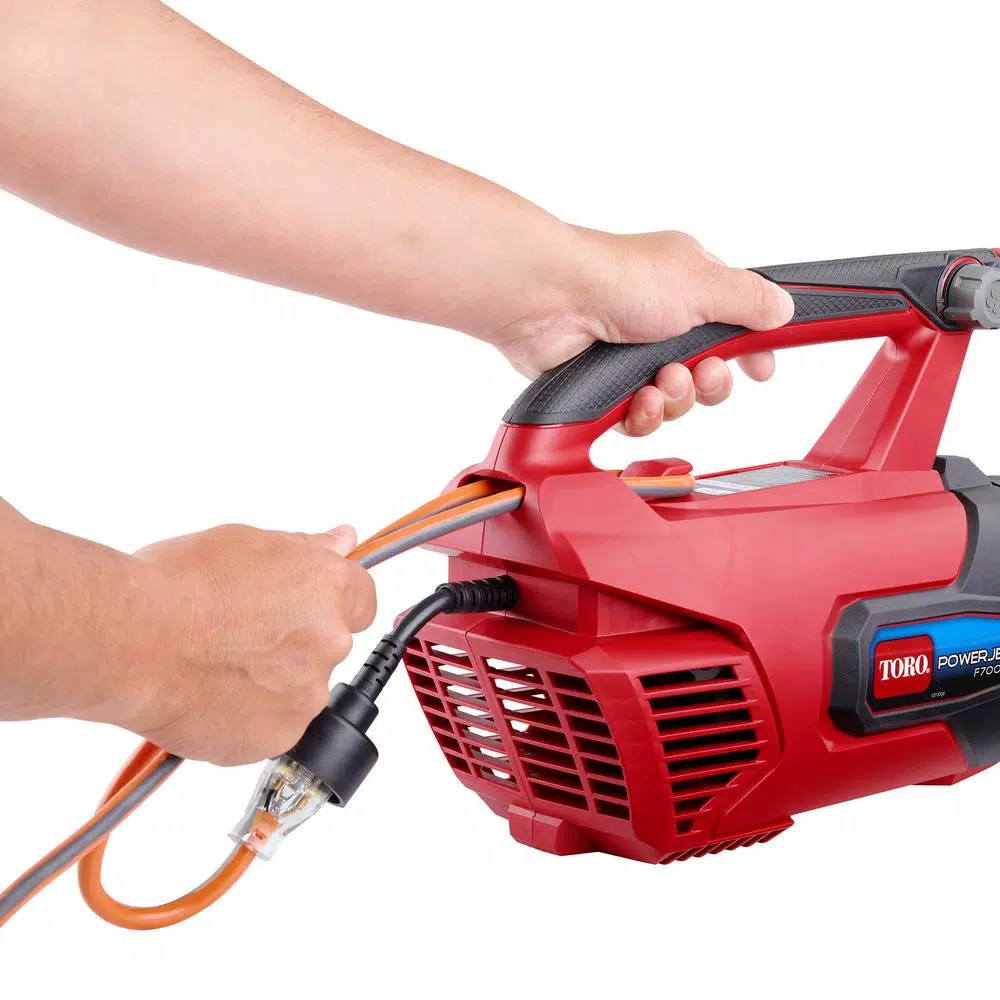 Toro PowerJet F700 12 Amp Electric Handheld Leaf Blower, 725 CFM, 140 MPH