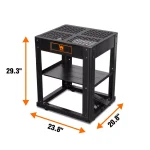 WEN Multi-Purpose Planer Stand with Storage Shelf and Retractable Swivel Casters thumbnail 5