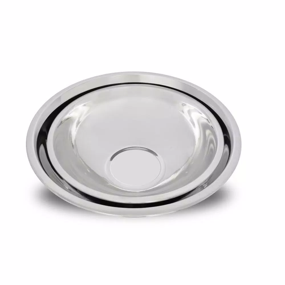 Unbranded Stainless Steel Mixing Bowl Set, 2-Piece (7.6 Qt. and 4.6 Qt.)