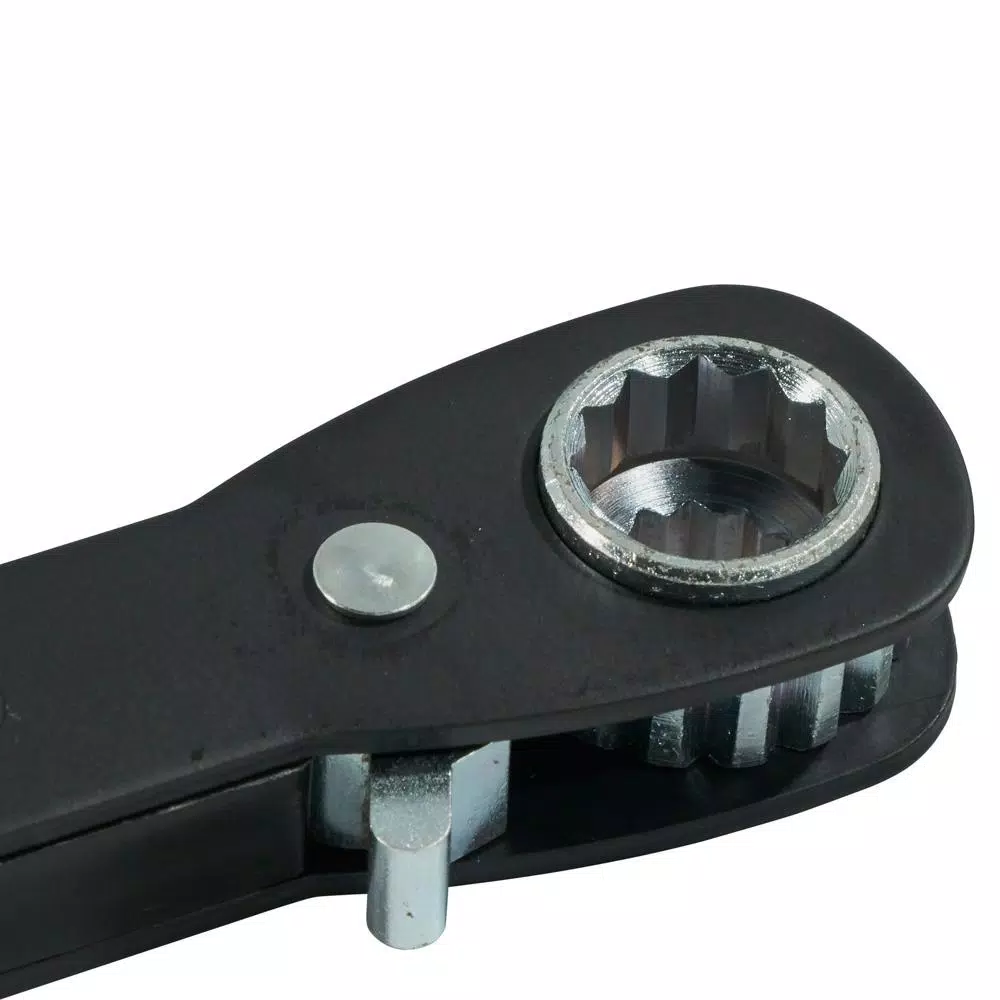 Klein Tools Heavy-Duty 6-in-1 Ratcheting Lineman's Wrench