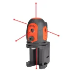 Johnson 5-Beam Self-Leveling Red Laser Level with Magnetic Multi-Functional Base thumbnail 2