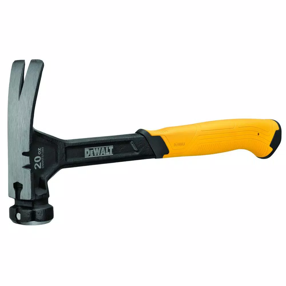 DEWALT 20 oz. Steel Rip Claw Hammer with Tri-Pull Technology