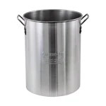 Chard 30 Qt. Aluminum Stock Pot with Strainer Basket and Vented Cover thumbnail 1