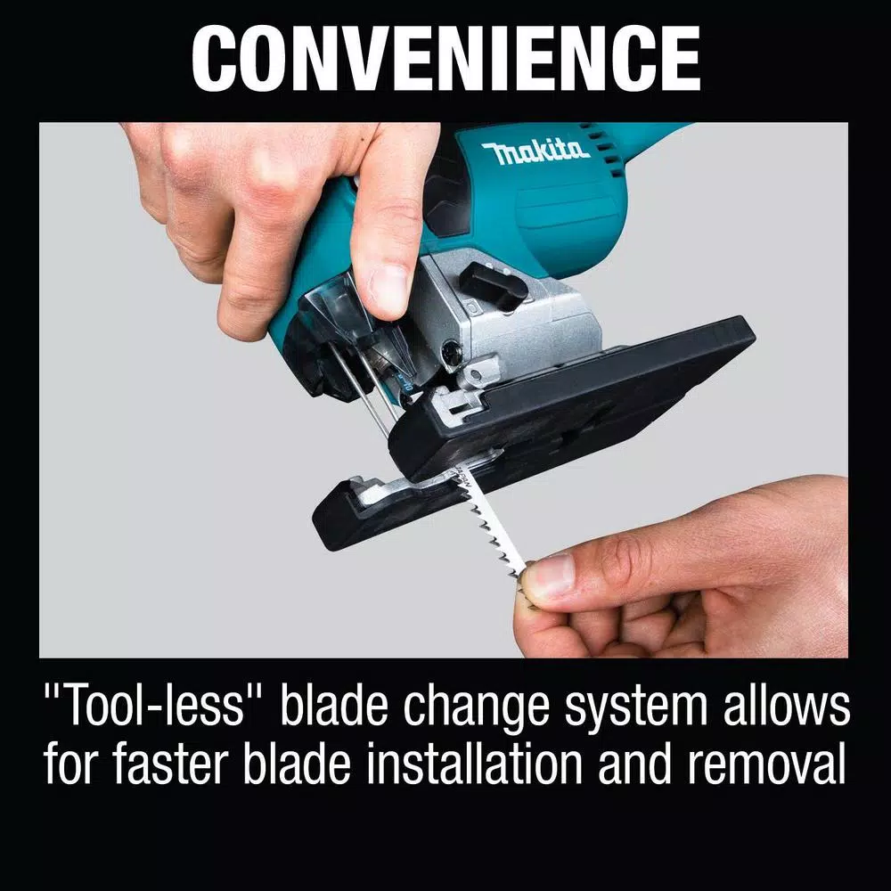 Makita 18V LXT Brushless Cordless Barrel Grip Jig Saw with Bonus 5.0 Ah Battery