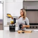 Ninja Foodi Cold and Hot Blender, 64 oz. Glass Pitcher, 1400-Peak-Watt High Speed Blender thumbnail 4
