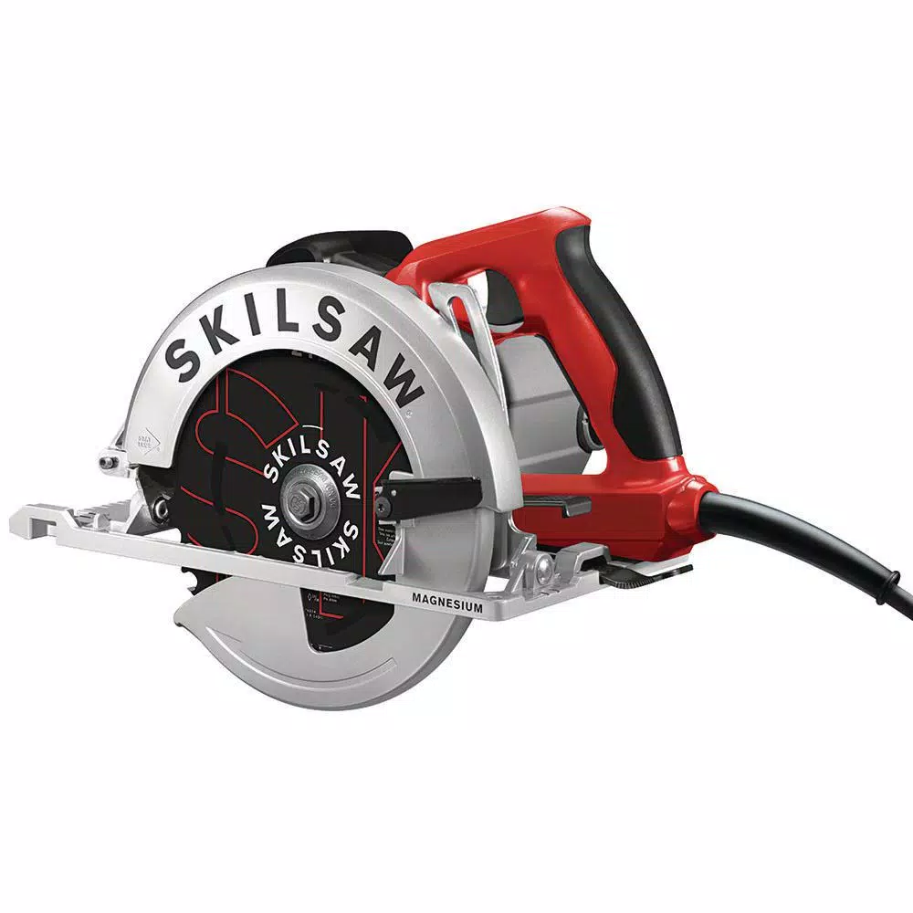 Skilsaw 7-1/4 in. Magnesium Left Blade Sidewinder Circular Saw, 15 Amp