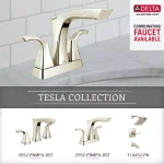 Delta Tesla Polished Nickel Hand Towel Ring thumbnail 4
