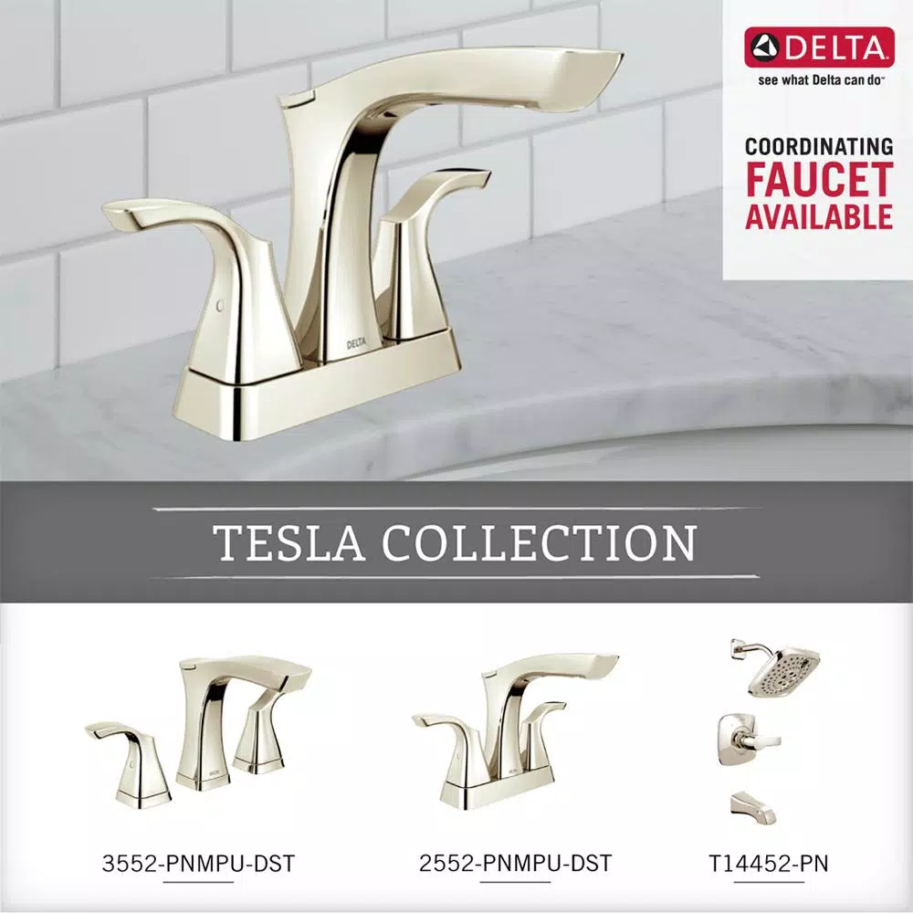 Delta Tesla Polished Nickel Hand Towel Ring