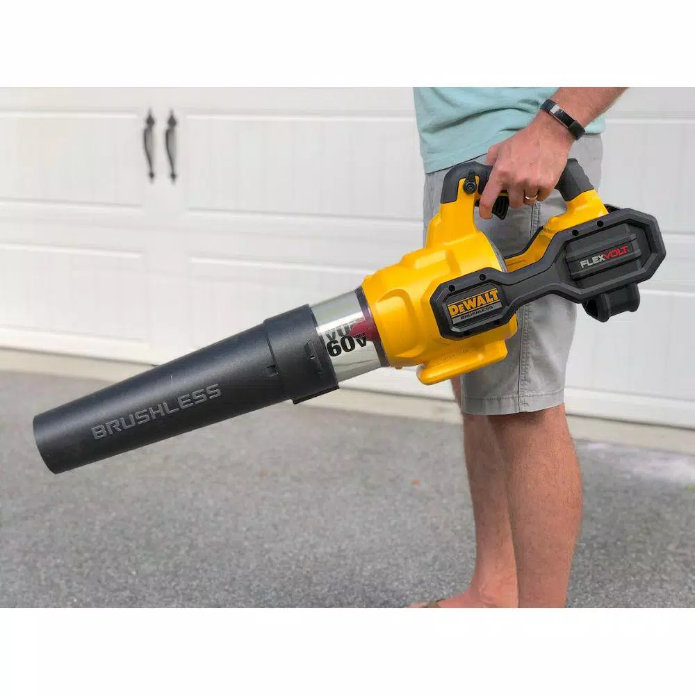 DEWALT 60V MAX FLEXVOLT Brushless Cordless Handheld Axial Blower Kit with 3.0 Ah Battery and Charger