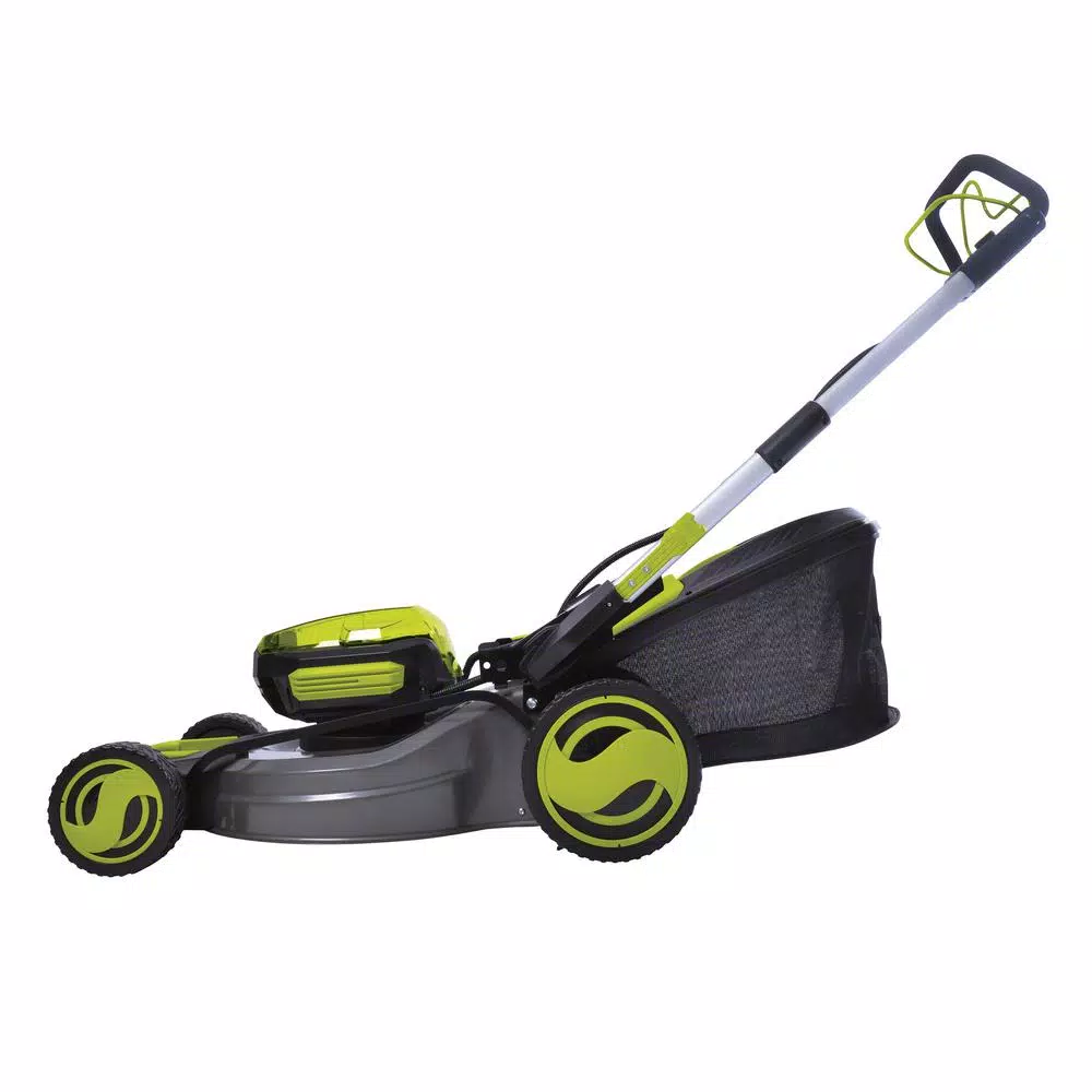 Sun Joe 20 in. 100V Cordless Self-Propelled Walk-Behind Lawn Mower (Tool Only)