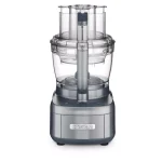 Cuisinart Elemental 13-Cup Food Processor with Dicing Kit and 4.5-Cup Bowl, 550W, Gray thumbnail 1