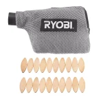 RYOBI 6 Amp Corded Biscuit Joiner Kit with Dust Collection Bag thumbnail 4
