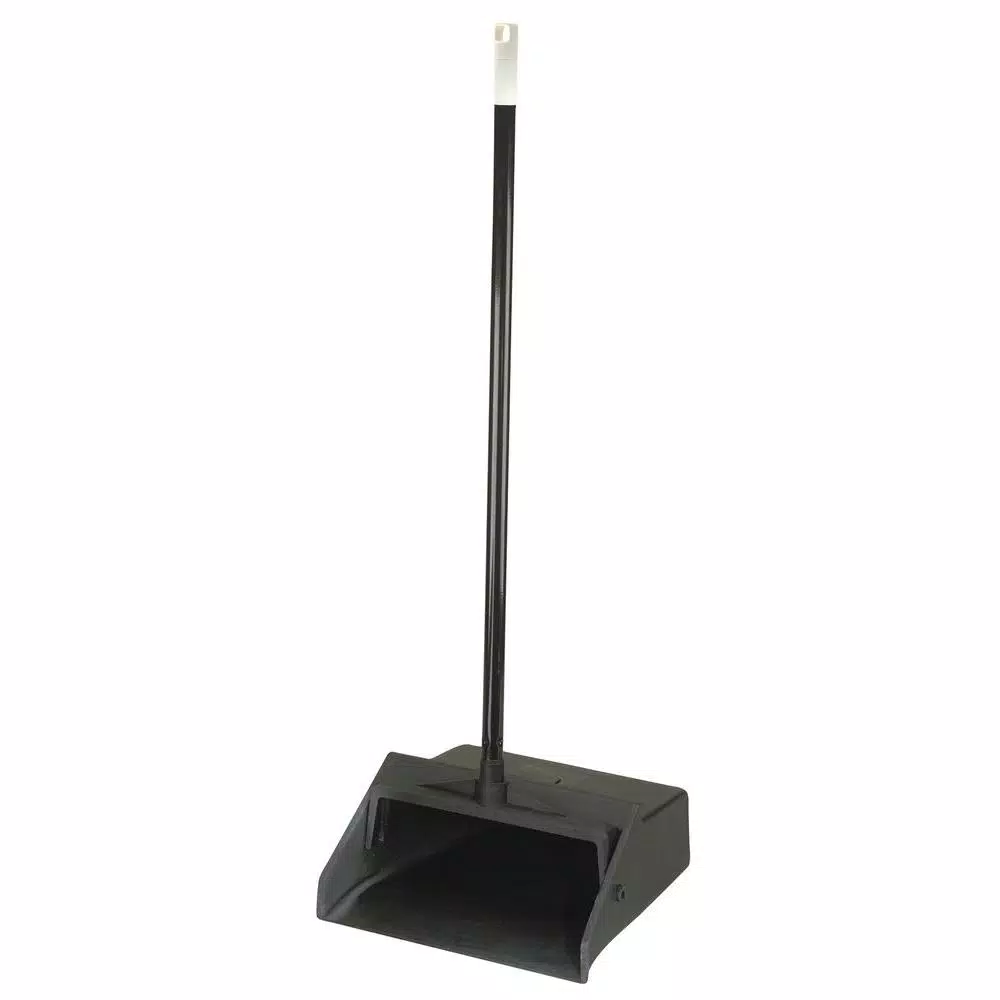 Carlisle Duo-Pan 12 in. Upright Lobby Dustpan with 30 in. Metal Handle