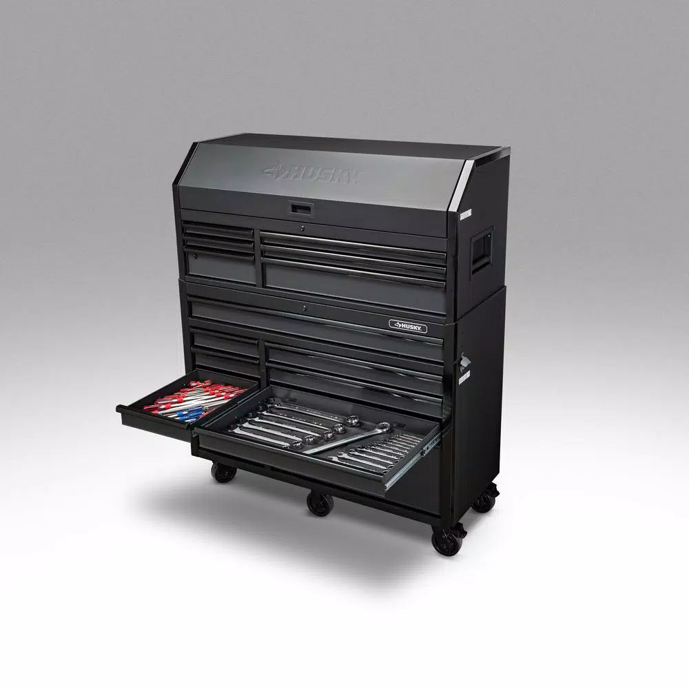 Husky 1025-Piece Master Mechanics Tool Set with 52 in. Heavy-Duty Combination Tool Chest and Rolling Cabinet