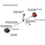 ECHO SRM-410U 42.7 cc Gas 2-Stroke Brush Cutter with 10 in. Blade thumbnail 3