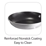 Tramontina Style Polished 8 in. Aluminum Nonstick Frying Pan, Mirror-Polished thumbnail 4