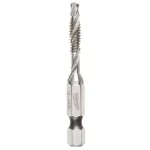 Milwaukee SHOCKWAVE 10-24 UNC Steel Drill Tap Bit, 1/4 in. Hex Shank thumbnail 1