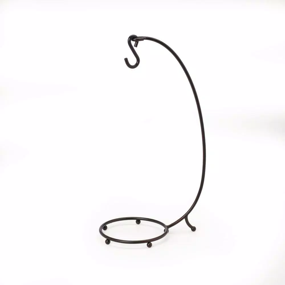 Gourmet Basics by Mikasa Mikasa Gourmet Basics Spindle 2-Tier Fruit Basket with Banana Hook, Wrought Iron