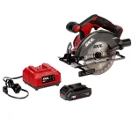 SKIL 20V PWRCore Lithium Cordless 6-1/2 in. Circular Saw Kit thumbnail 1