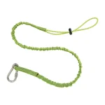 Ergodyne Squids 3101 Tool Lanyard, Stainless Steel Carabiner, Lime, 15 lb. Capacity thumbnail 1