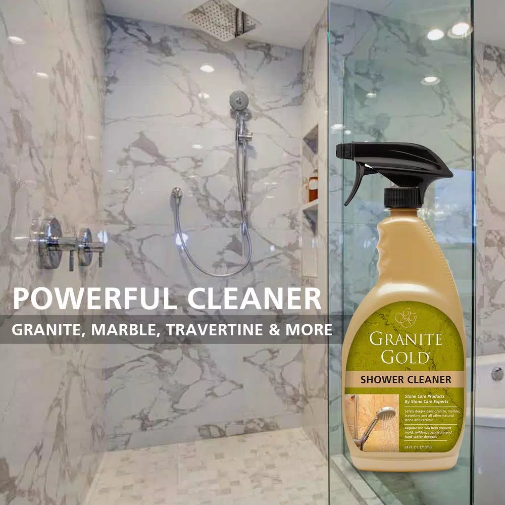 Granite Gold Professional Strength 24 oz. Natural Stone Shower and Bath Cleaner