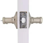 Defiant Scroll Keyed Entry Door Lever, Satin Nickel thumbnail 5