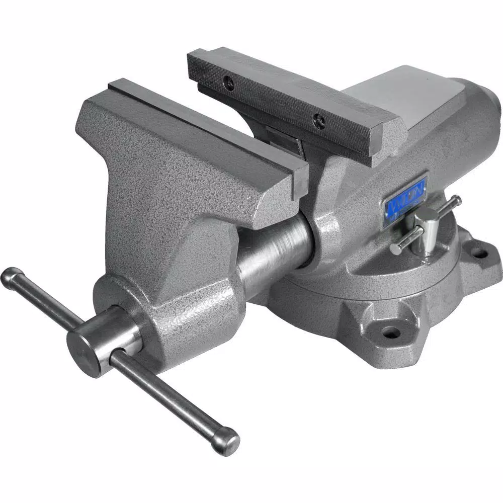 Wilton 8 in. Mechanics Pro Vise, 880M Bench Vise with 360° Swivel Base