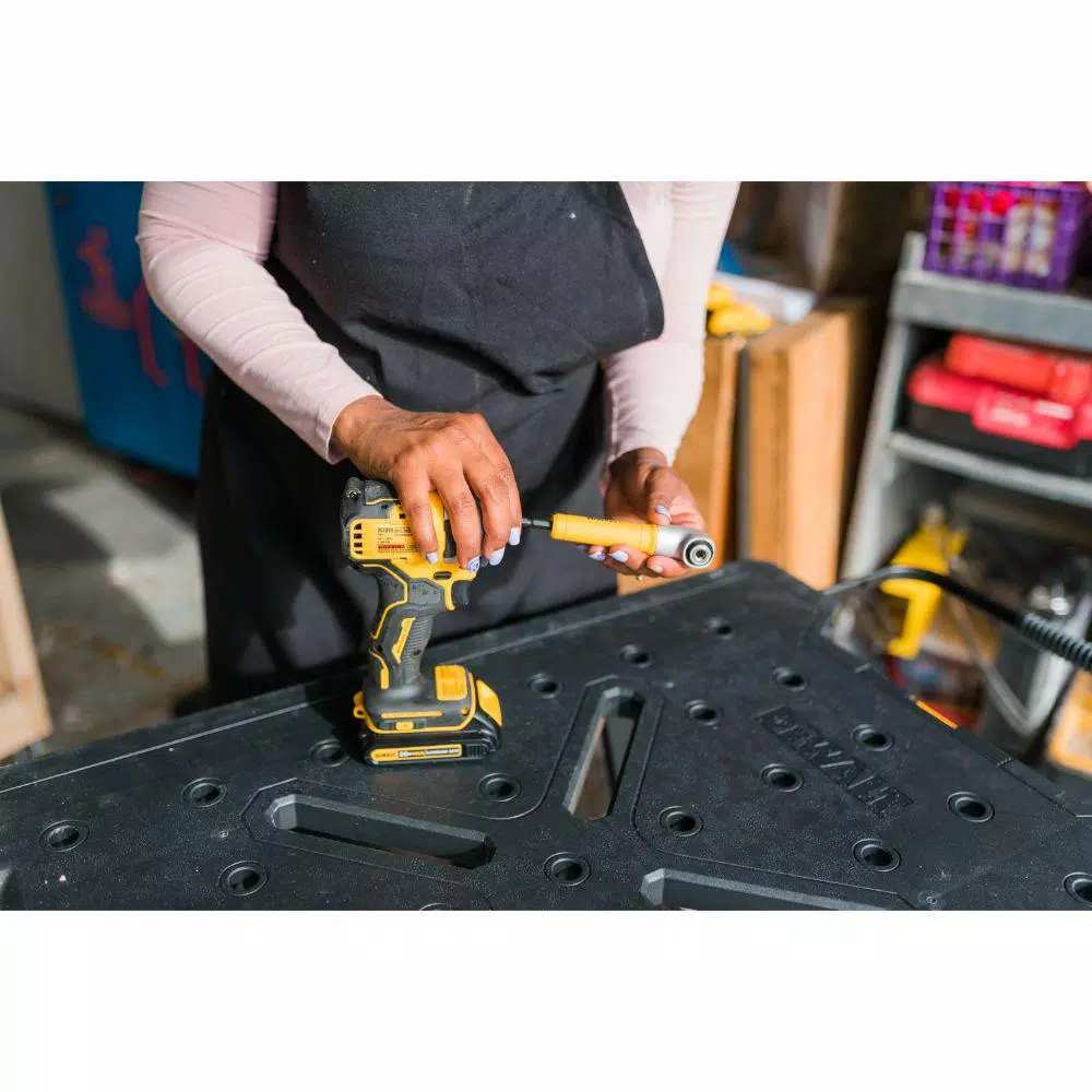 DEWALT MAXFIT Right Angle Magnetic Attachment, 1/4 in. Hex Shank