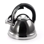 Mr. Coffee Kelton 2 Qt. Stainless Steel Whistling Tea Kettle by Gibson Mr. Coffee thumbnail 1