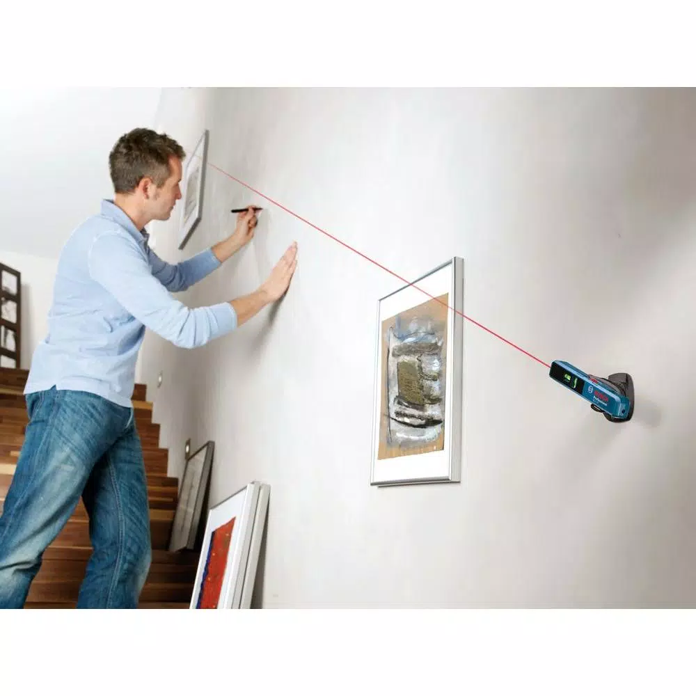 Bosch GLL 1P Line and Point Laser Level, Red Laser, Indoor Use