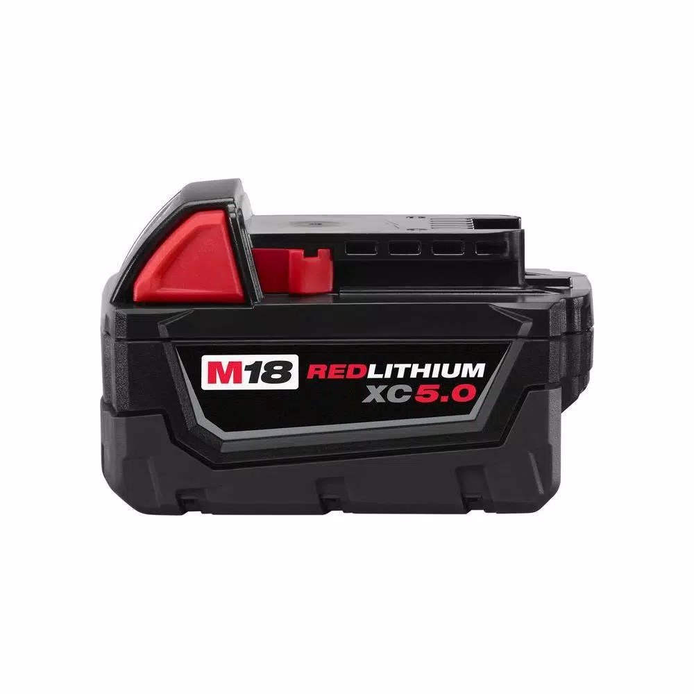 Milwaukee M18 18V Lithium-Ion Cordless 4-Tool Combo Kit with Wet/Dry Vacuum and 5.0 Ah Battery