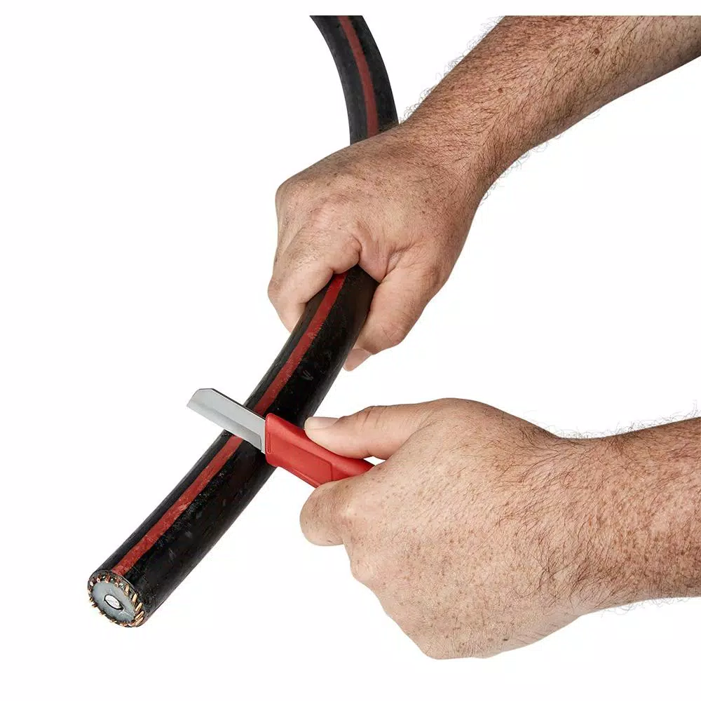 Milwaukee Lineman's Underground Knife with Stainless Steel Spear Point Blade
