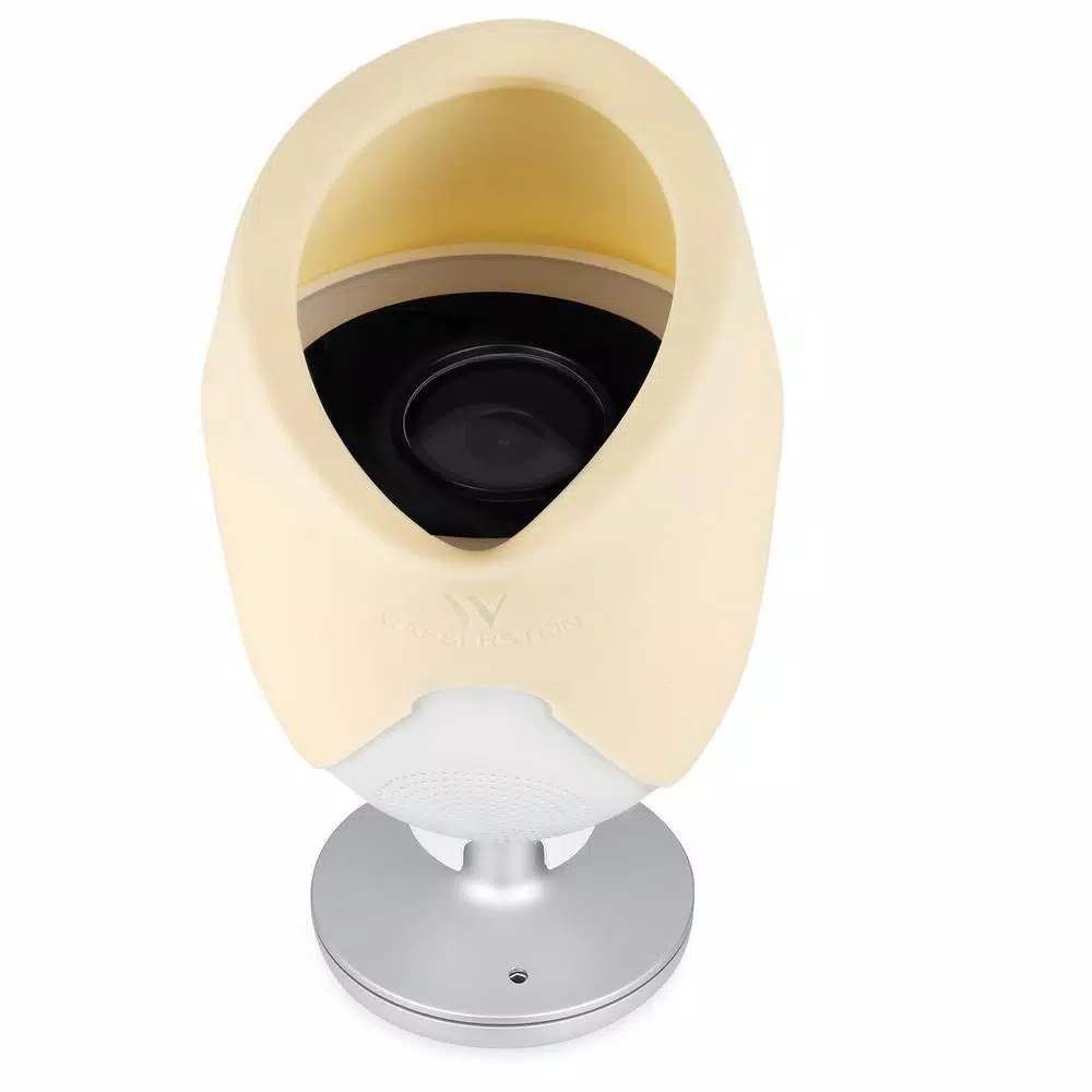 Wasserstein Protective Silicone Skin for Google Nest Cam IQ Outdoor Security Camera, Beige