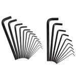 Stalwart 22-Piece Long Arm Hex Key Set, SAE and Metric Combo Wrench Set thumbnail 2