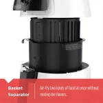 BLACK+DECKER PuriFry 2 Qt. Air Fryer, White thumbnail 4