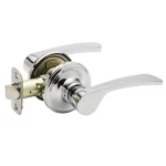 Copper Creek Scandinavian Kash Polished Stainless Steel Passage Door Lever, Modern Interior Hardware thumbnail 1