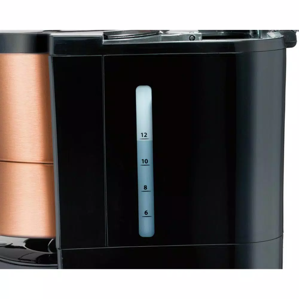 Hamilton Beach 12-Cup Programmable Drip Coffee Maker with Copper Finish