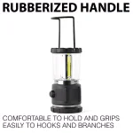 LUXPRO 3D Rugged LED Lantern, 1000 Lumens, 360° Broadbeam Light with TackGrip thumbnail 6