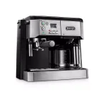 DeLonghi De'Longhi BCO430 All-In-One 10-Cup Drip Coffee Maker and Espresso Machine, Stainless Steel thumbnail 1