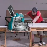 Makita 18V X2 LXT Brushless 7-1/4" Circular Saw & Miter Saw Combo Kit with 2 5.0 Ah Batteries thumbnail 6
