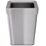 iTouchless 21 Gal. Stainless Steel Slim Rectangular Open Top Commercial Trash Can with Dual Deodorizer thumbnail 5