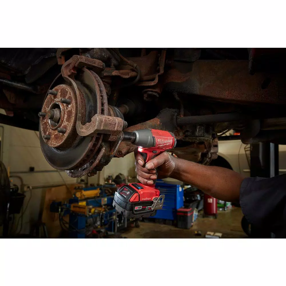 Milwaukee M18 FUEL ONE-KEY 3/8 in. Compact Impact Wrench with Friction Ring (Tool-Only)