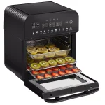 GoWISE USA Go WISE 12.7 Qt. Air Fryer Oven with Rotisserie, Dehydrator & 11 Presets, 1600W, Black thumbnail 7