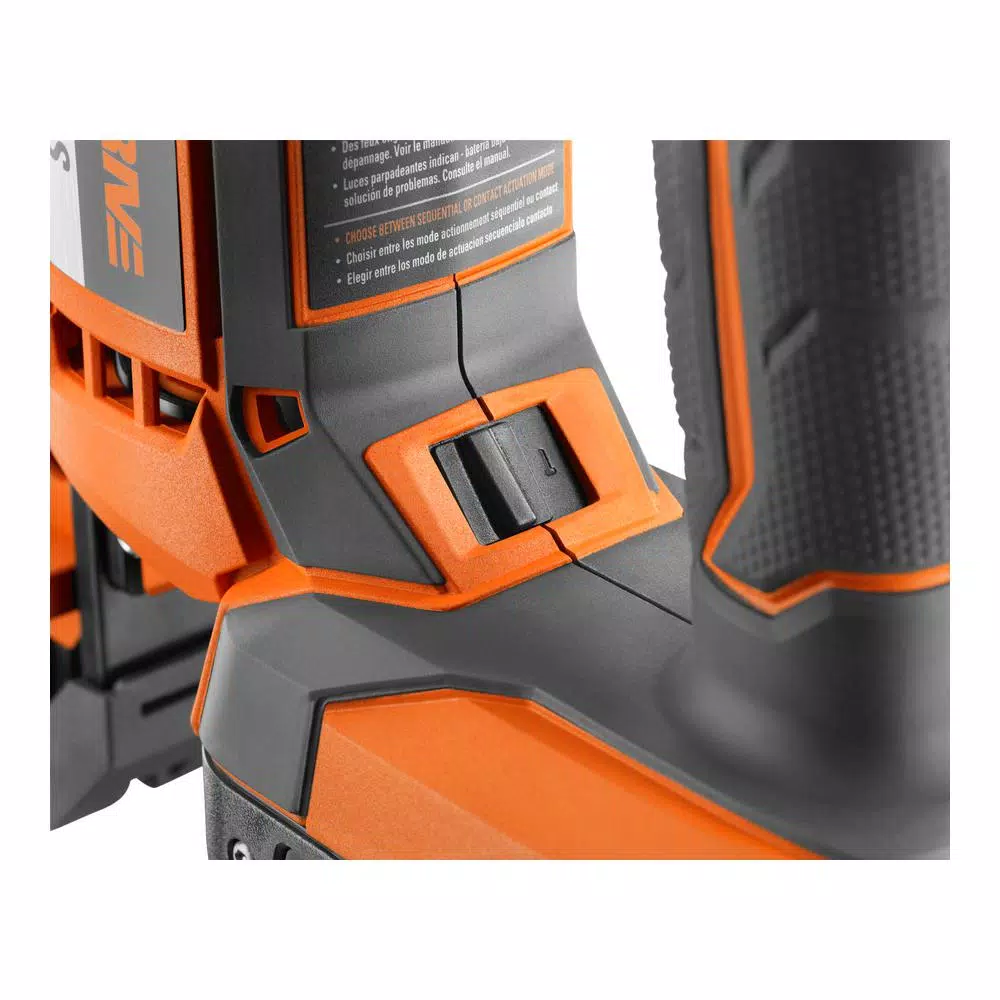 RIDGID 18V Cordless Brushless HYPERDRIVE 16-Gauge 2-1/2 in. Straight Finish Nailer (Tool Only)