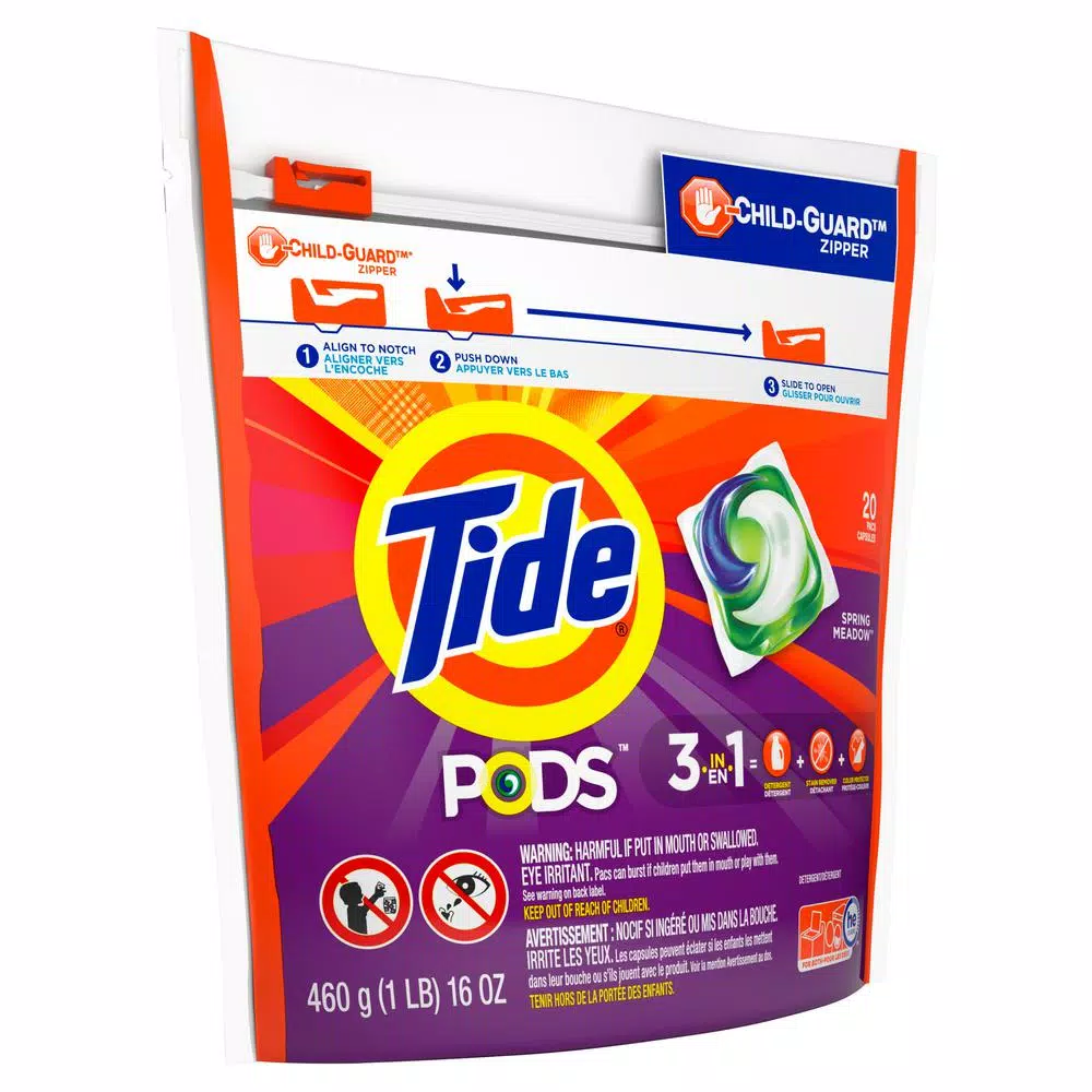 Tide PODS Spring Meadow Laundry Detergent Pods, 20-Count (6-Pack)